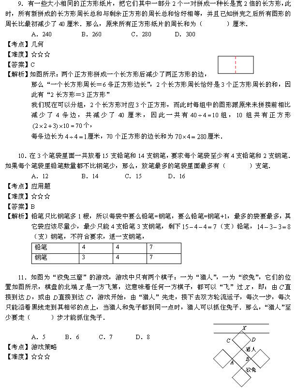 2014��ѧ��������չʾ�������⣨���꼶��